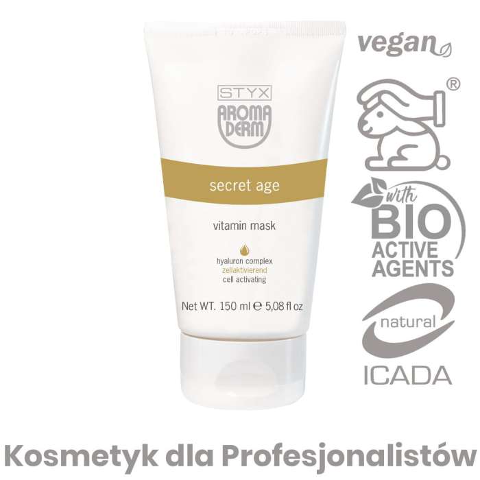 Żelowa Maska Witaminowa - Secret Age - Aroma Derm - 150 ml.jpg