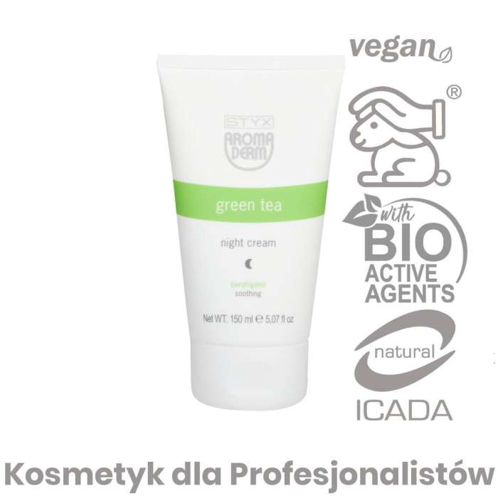 Krem na Noc - Green Tea - Aroma Derm - 150 ml.jpg