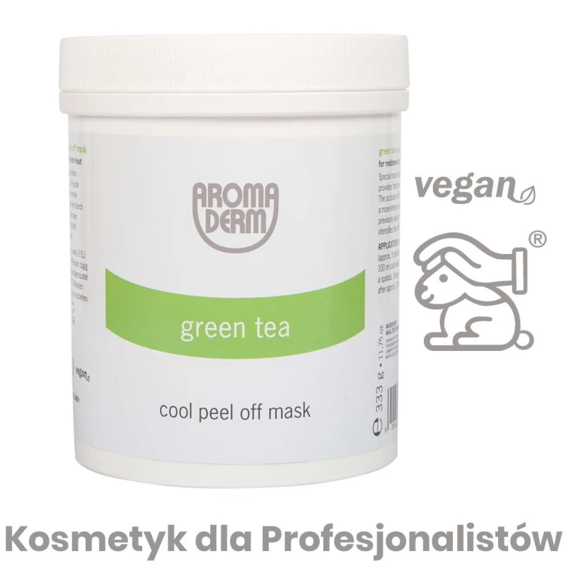 Maska Cool Peel Off - Green Tea - Aroma Derm - 333 g.jpg