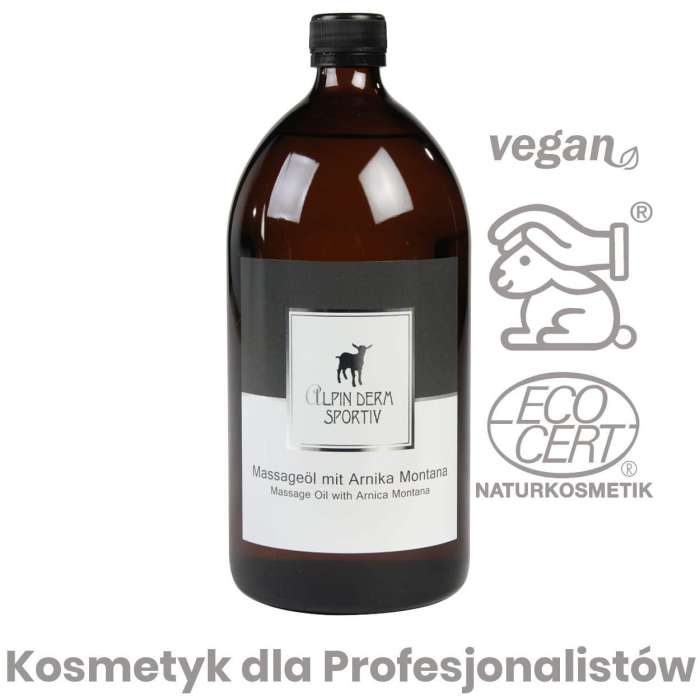 Olej Alpin Derm Sportiv z Arniką - Aroma Derm - 1000 ml.jpg