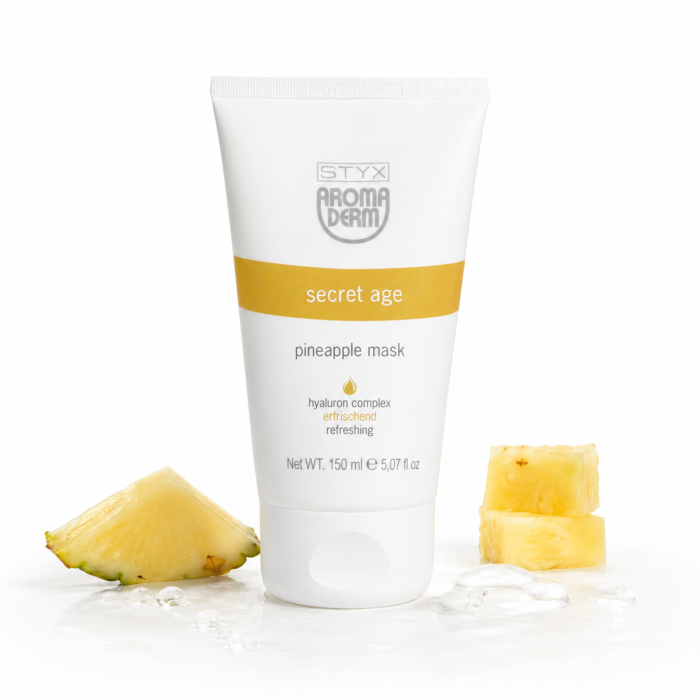 Żelowa Maska Ananasowa - Secret Age - Aroma Derm - 150 ml.png