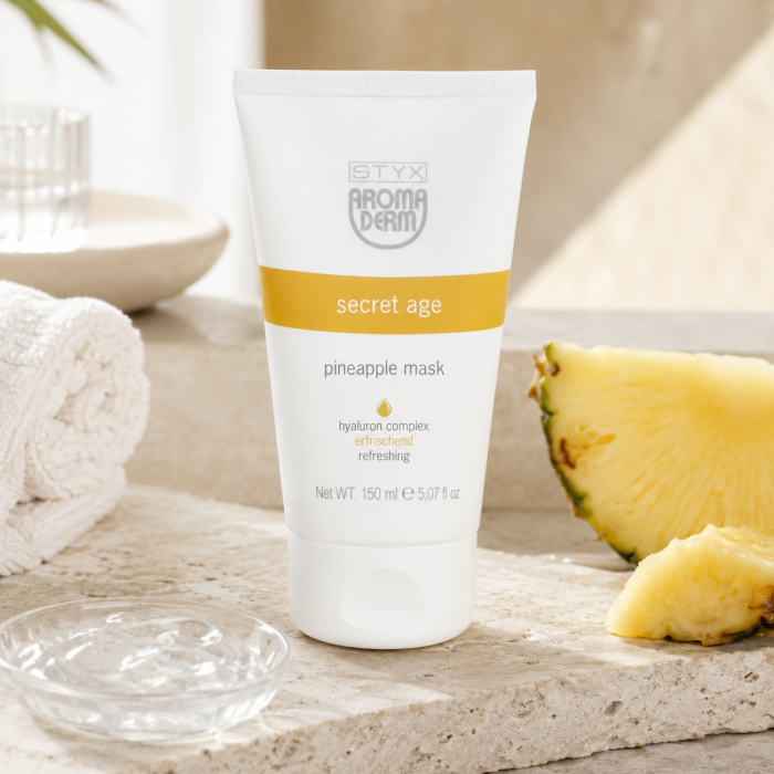 Żelowa Maska Ananasowa - Secret Age - Aroma Derm - 150 ml.png