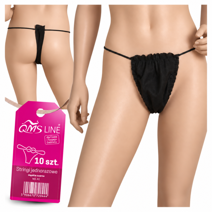 Czarne stringi jednorazowe – prezentacja produktu (1).png
