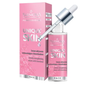 Serum wzmacniające z bioretinolem do skóry wrażliwej i naczyniowej 30 ml – Farmona Professional Unique Skin