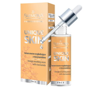 Serum wygładzające z niacynamidem do skóry wiotkiej i zmęczonej 30 ml – Farmona Professional Unique Skin