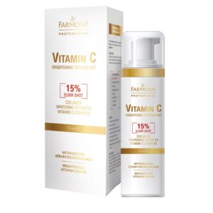 Serum rozjaśniające z witaminą C na przebarwienia i oznaki starzenia 50 ml – Farmona Professional VITAMIN C