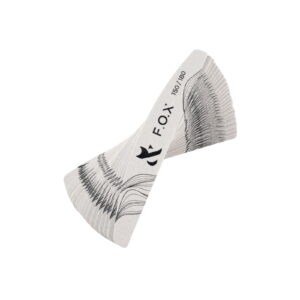 Pilnik do paznokci półksiężyc 150/180 jednorazowy 25 szt. Fox Nails Professional