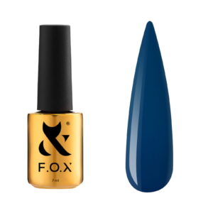 Lakier hybrydowy Fox Nails Professional Lollipop Collection 006 Blueberry borówkowy witrażowy 7 ml BEZ TPO butelka z pędzelkiem