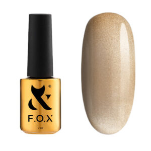 Lakier hybrydowy do paznokci bez TPO i HEMA Cat Eye 002 7 ml butelka z pędzelkiem – Fox Nails Professional