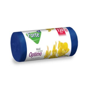 Worki na śmieci LDPE niebieskie 120 L – 25 szt. – Optima