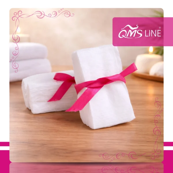 Chusteczki Kosmetyczne Jednorazowe 20x16 cm 100 szt. Bio-Eko QMS Line Premium Chusteczki kosmetyczne jednorazowe 20x16 cm 100 szt. Bio-Eko QMS Line Premium do salonu kosmetycznego i SPA