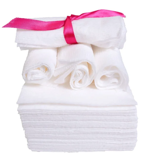 Chusteczki kosmetyczne jednorazowe 25x20 cm 100 szt. Bio-Eko QMS Line Premium do salonu kosmetycznego i SPA