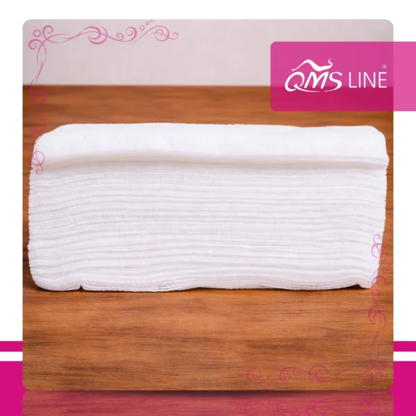 Chusteczki Kosmetyczne Jednorazowe 25x20 cm 100 szt. Bio-Eko QMS Line Premium Chusteczki kosmetyczne jednorazowe 25x20 cm 100 szt. Bio-Eko QMS Line Premium do salonu kosmetycznego i SPA