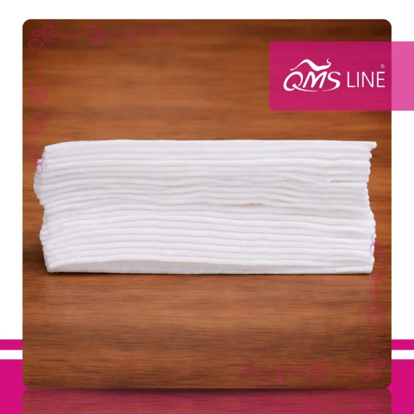 Chusteczki Kosmetyczne Jednorazowe Gładkie 25x20 cm 100 szt. QMS Line Premium Chusteczki kosmetyczne jednorazowe gładkie 25x20 cm 100 szt. QMS Line Premium do salonu kosmetycznego i SPA