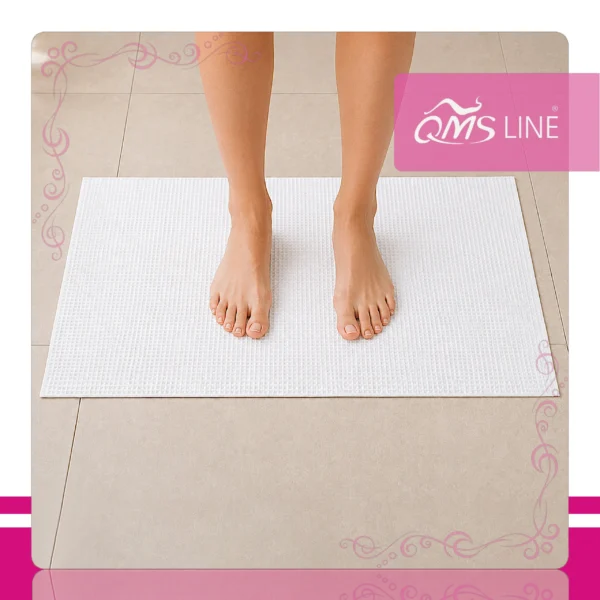 Dywanik Mata pod Prysznic 60x40 cm 100 szt. QMS Line Premium Dywanik mata pod prysznic 60x40 cm 100 szt. QMS Line Premium do hotelu i SPA