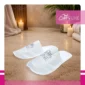 Kapcie jednorazowe z Twoim logo serii Silver pakowane zbiorczo QMS Line Standard do hotelu i SPA