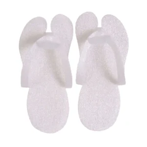 Klapki japonki piankowe białe 10 par QMS Line Standard do hotelu i SPA