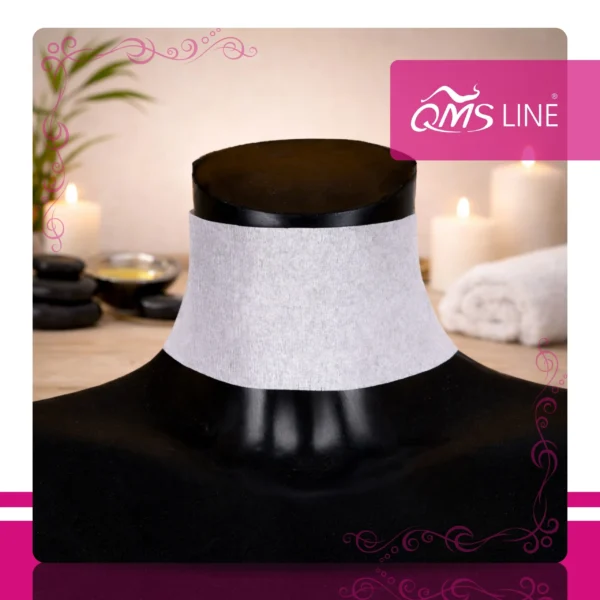 Kołnierzyki Fryzjerskie 5 Rolek – QMS Line Standard Kołnierzyki fryzjerskie papierowe 5 rolek QMS Line Standard do salonu fryzjerskiego