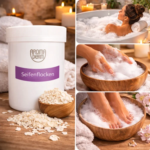 Płatki Mydlane Aroma Derm 700 g Płatki mydlane Aroma Derm 700 g naturalne płatki do kąpieli i pielęgnacji ciała