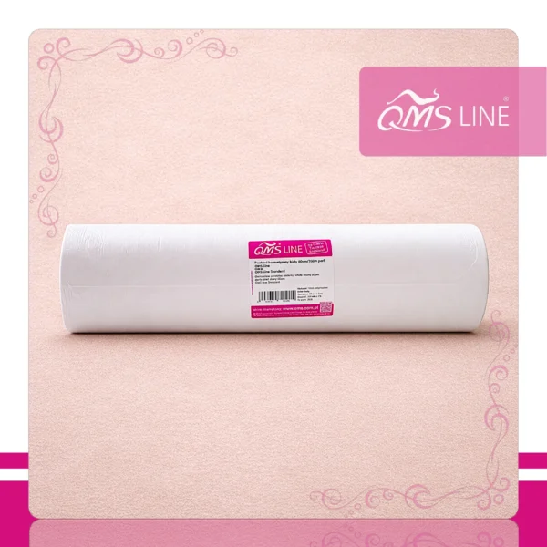 Podkład Kosmetyczny z Włókniny 60 cm x 200 m 100 szt. QMS Line Standard Podkład kosmetyczny z włókniny 60 cm x 200 m 100 szt. QMS Line Standard do salonu kosmetycznego
