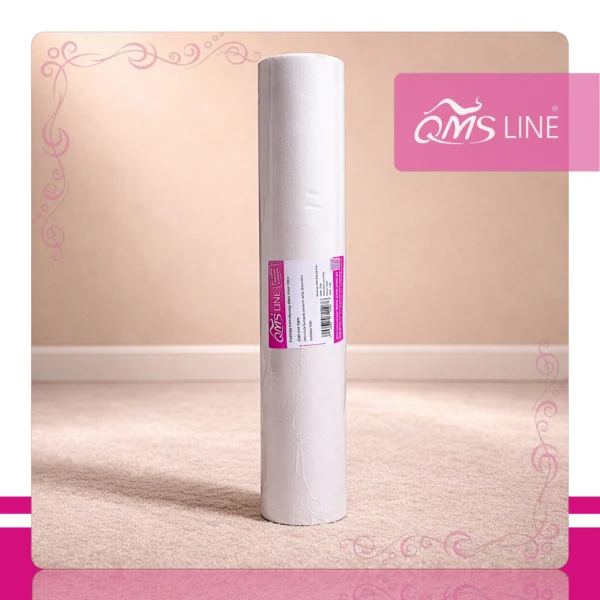 Podkład Kosmetyczny Jednorazowy z Włókniny 60 cm x 50 m QMS Line Extra Podkład kosmetyczny jednorazowy z włókniny 60 cm x 50 m QMS Line Extra do salonu kosmetycznego
