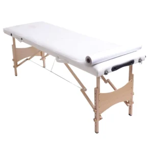 Podkład kosmetyczny jednorazowy z włókniny 60 cm x 50 m QMS Line Standard do salonu kosmetycznego