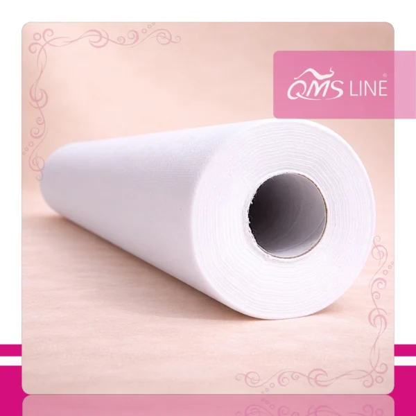 Podkład Kosmetyczny Jednorazowy z Włókniny 70 cm x 50 m QMS Line Economic Podkład kosmetyczny jednorazowy z włókniny 70 cm x 50 m QMS Line Economic do salonu kosmetycznego