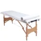 Podkład kosmetyczny jednorazowy z włókniny 70 cm x 50 m QMS Line Extra do salonu kosmetycznego