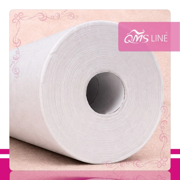 Podkład Kosmetyczny Jednorazowy z Włókniny 90 cm x 200 m QMS Line Standard Podkład kosmetyczny jednorazowy z włókniny 90 cm x 200 m QMS Line Standard do salonu kosmetycznego