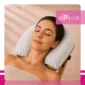 Pokrowiec włókninowy na podgłówek typu rogal 100 szt. QMS Line Standard do salonu kosmetycznego i SPA