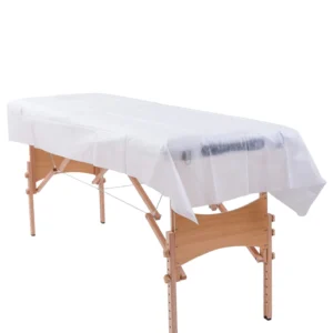 Prześcieradło włókninowe składane 100x215 cm 10 szt. QMS Line Standard do salonu kosmetycznego i SPA