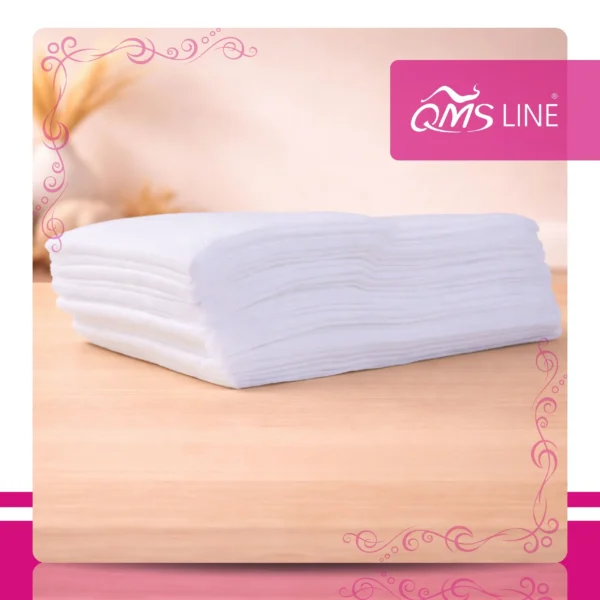 Prześcieradło Włókninowe Składane 100x215 cm 10 szt. QMS Line Standard Prześcieradło włókninowe składane 100x215 cm 10 szt. QMS Line Standard do salonu kosmetycznego i SPA
