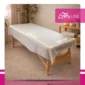 Prześcieradło jednorazowe włókninowe białe 160x210 cm 10 szt. QMS Line Standard do salonu kosmetycznego i SPA
