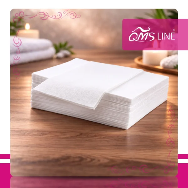 Ręcznik Celulozowy AIRLAND Miód Basic 50x40 cm 100 szt. QMS Line Premium Ręcznik celulozowy AIRLAND "Miód" Basic 50x40 cm 100 szt. QMS Line Premium do salonu kosmetycznego i SPA