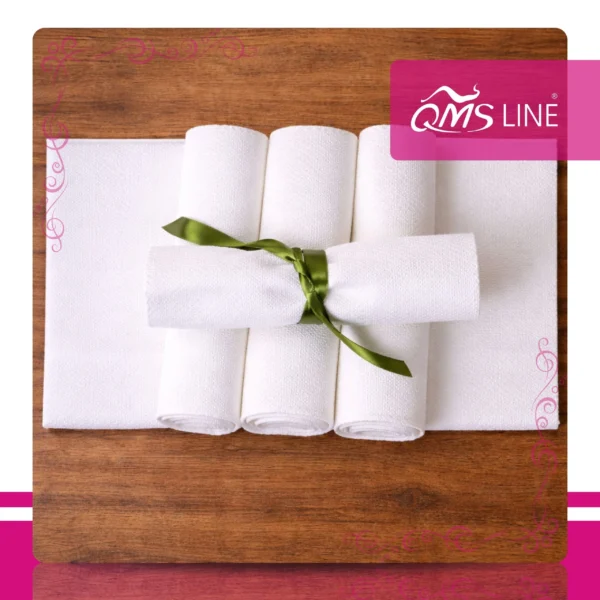 Ręcznik Celulozowy AIRLAND Miód Basic 70x40 cm 100 szt. QMS Line Premium Ręcznik celulozowy AIRLAND "Miód" Basic 70x40 cm 100 szt. QMS Line Premium do salonu kosmetycznego i SPA
