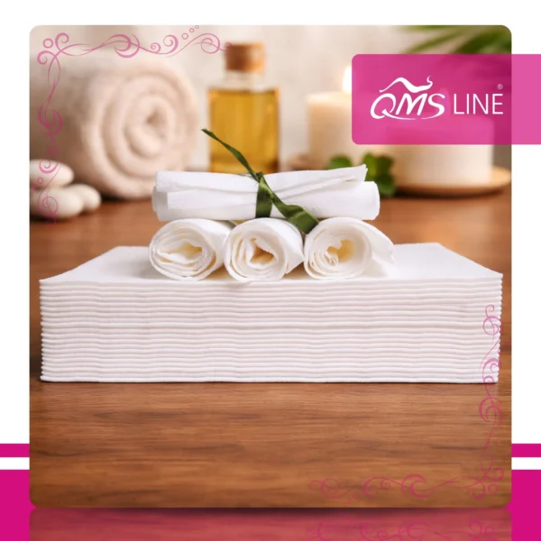 Ręcznik Celulozowy AIRLAND Miód Basic 70x40 cm 100 szt. QMS Line Premium Ręcznik celulozowy AIRLAND "Miód" Basic 70x40 cm 100 szt. QMS Line Premium do salonu kosmetycznego i SPA