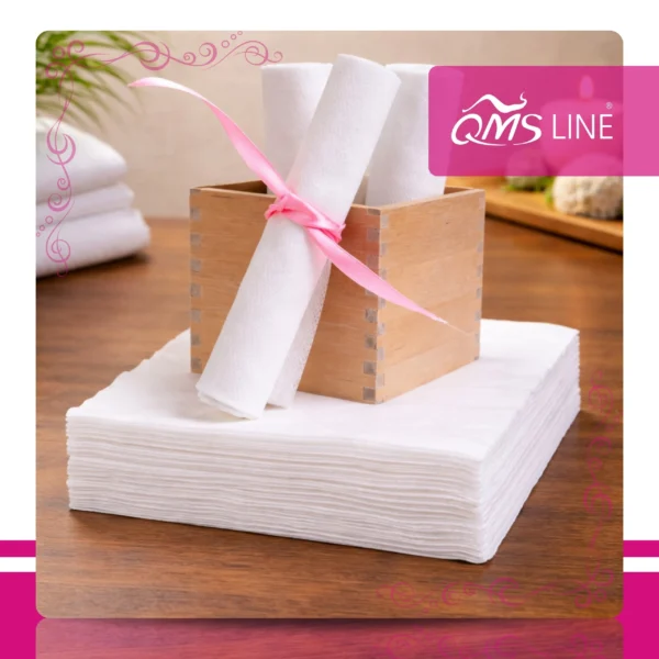 Ręcznik Kąpielowy Jednorazowy Siatka 150x70 cm 10 szt. QMS Line Premium Ręcznik kąpielowy jednorazowy siatka 150x70 cm 10 szt. QMS Line Premium do salonu kosmetycznego i SPA