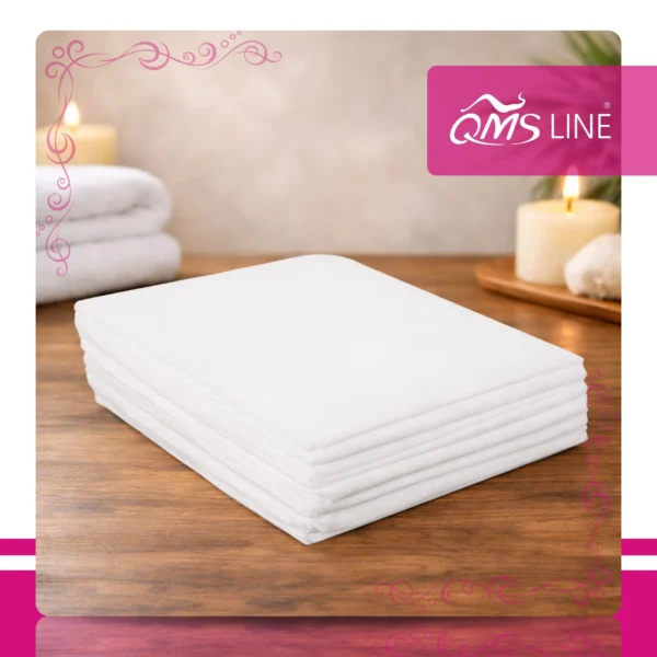 Ręcznik Kąpielowy Jednorazowy Siatka 150x70 cm 10 szt. QMS Line Premium Ręcznik kąpielowy jednorazowy siatka 150x70 cm 10 szt. QMS Line Premium do salonu kosmetycznego i SPA