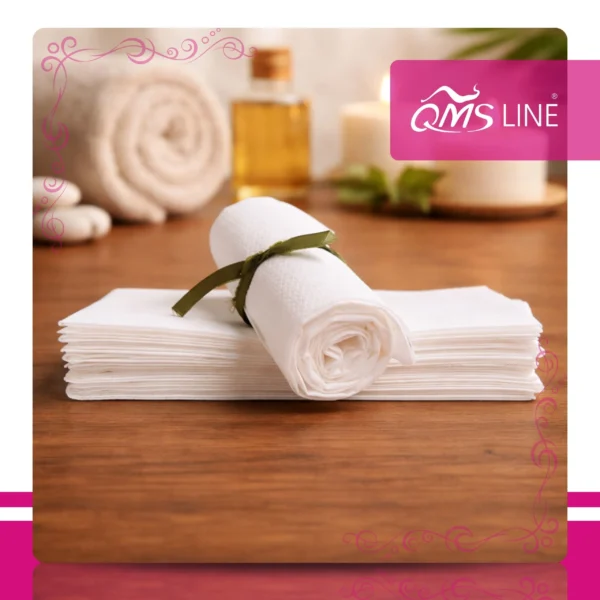 Ręcznik Kąpielowy Celulozowy 144x69 cm 10 szt. QMS Line Premium Ręcznik kąpielowy celulozowy 144x69 cm 10 szt. QMS Line Premium do salonu kosmetycznego i SPA