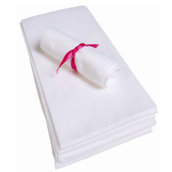 Ręcznik kąpielowy jednorazowy włókninowy 150x70 cm 10 szt. Bio-Eko QMS Line Premium do salonu kosmetycznego i SPA