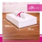 Ręcznik kąpielowy jednorazowy włókninowy 150x70 cm 10 szt. Bio-Eko QMS Line Premium do salonu kosmetycznego i SPA