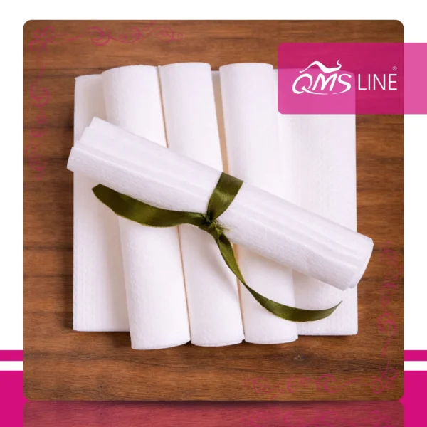 Ręcznik Papierowy Miód do Tatuażu 20x20 cm 100 szt. QMS Line Premium Ręcznik papierowy "Miód" do tatuażu 20x20 cm 100 szt. QMS Line Premium do studia tatuażu