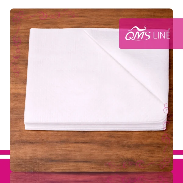 Ręcznik Włókninowy Jednorazowy 50x40 cm 100 szt. Bio-Eko QMS Line Premium Ręcznik włókninowy jednorazowy 50x40 cm 100 szt. Bio-Eko QMS Line Premium do salonu kosmetycznego i SPA