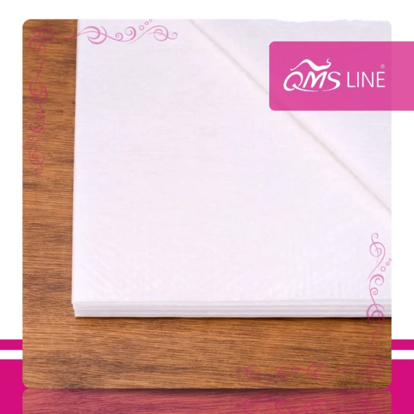 Ręcznik Włókninowy Jednorazowy Premium 50x40 cm 100 szt. QMS Line Bio-Eko Ręcznik włókninowy jednorazowy Premium 50x40 cm 100 szt. QMS Line Bio-Eko do salonu kosmetycznego i SPA