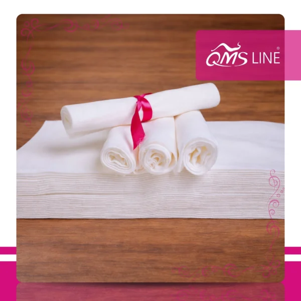 Ręcznik Włókninowy Jednorazowy 70x40 cm 100 szt. QMS Line Bio-Eko Ręcznik włókninowy jednorazowy 70x40 cm 100 szt. QMS Line Bio-Eko do salonu kosmetycznego i SPA