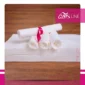 Ręcznik włókninowy jednorazowy 70x40 cm 100 szt. QMS Line Bio-Eko do salonu kosmetycznego i SPA