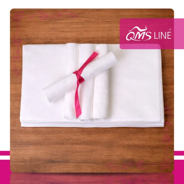 Ręcznik Włókninowy Jednorazowy Bio-Eko 70x50 cm 100 szt. QMS Line Premium Ręcznik włókninowy jednorazowy Bio-Eko 70x50 cm 100 szt. QMS Line Premium do salonu kosmetycznego i SPA