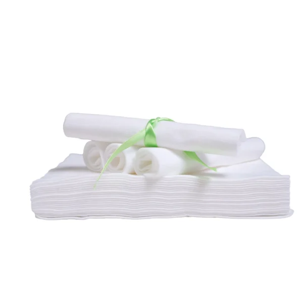 Ręcznik włókninowy jednorazowy gładki 50x40 cm 100 szt. QMS Line Premium do salonu kosmetycznego i SPA