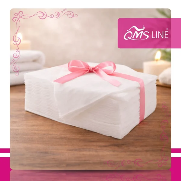 Ręcznik Włókninowy Jednorazowy Siatka 70x50 cm 100 szt. QMS Line Premium Ręcznik włókninowy jednorazowy siatka 70x50 cm 100 szt. QMS Line Premium do salonu kosmetycznego i SPA