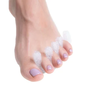 Separatory piankowe proste 40 par QMS Line Standard do pedicure i stylizacji paznokci
